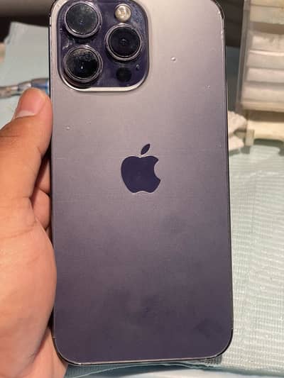 iPhone 14 pro max deep purple jv