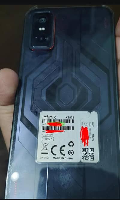 Infinix gt 30 pro 12/256 Only Phone