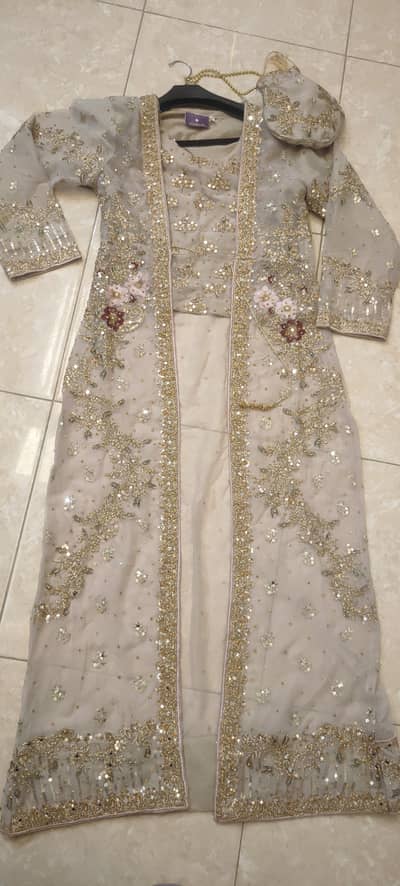 Haseens official gown style/ready to wear/one time used