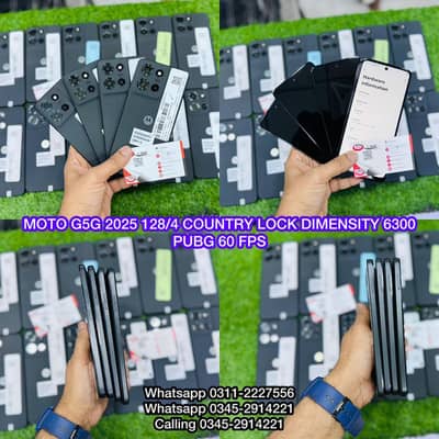 Motorola Moto G5G (2025) 128/64/4+8 Country Lock Original Usa
