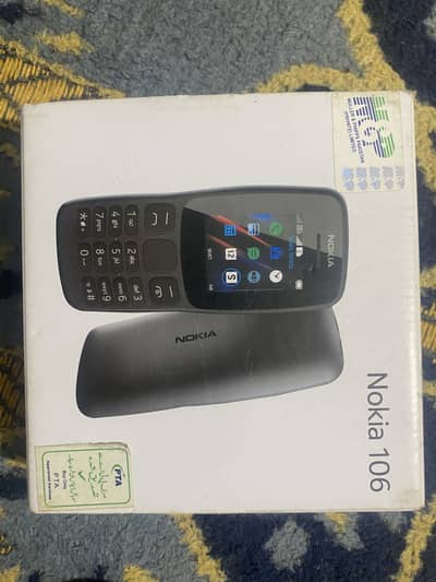 NOKIA 106 DUAL PTA APPROVED LIFE TIME