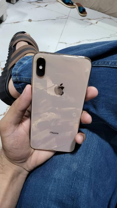iphone xsmax 64 gb golden