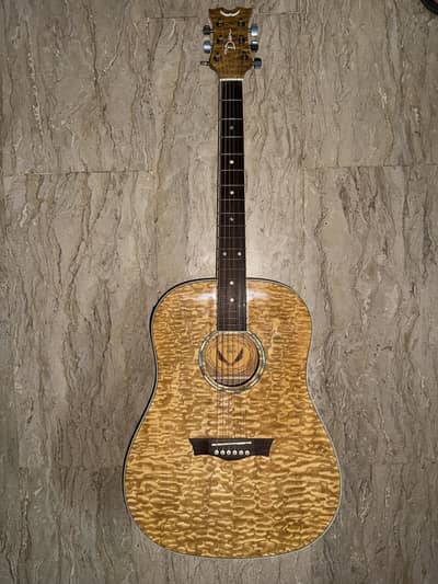 Dean AXS Dreadnought Acoustic Guitar with Semi Acoustic Kit installed