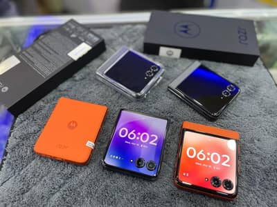 Motorola Razr 50 Official PTA, Razr 50 Ultra Non PTA Fresh 03152196756