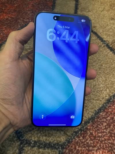 Iphone 15 pro max 256gb pta approved with box