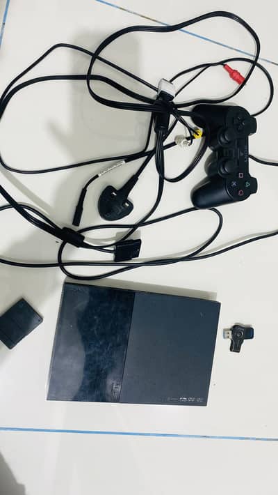 PS2 Jailbreak + Controller + 64GB USB (5 Games)