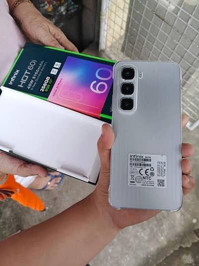 Infinix Hot 60i 8+8/256 Complete box    0303-4888857 call or whatsapp
