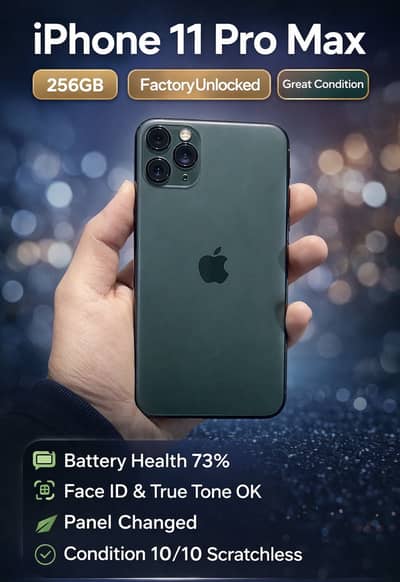 iPhone 11 Pro Max | 256GB | Factory Unlocked