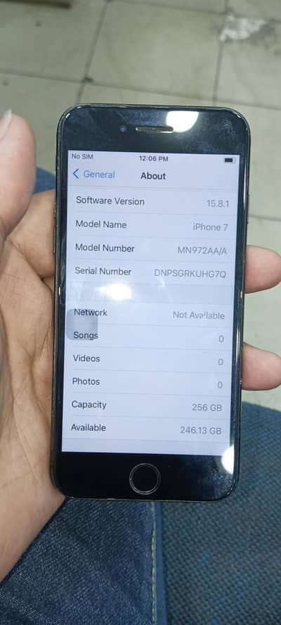 iphone 7 (256gb) PTA approved