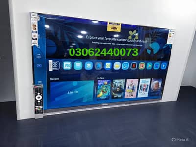 Smart Led 40 inch Tv Samsung LG VIDAA Haier TCL Tizen Alpine Google tv