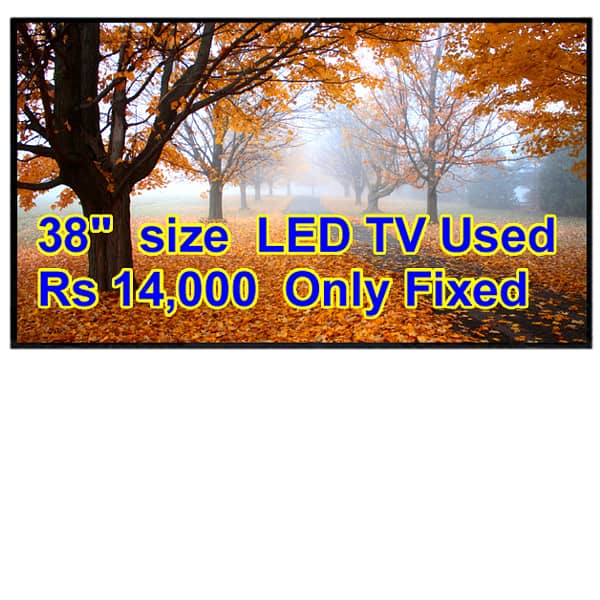 38" Size LED TV 0