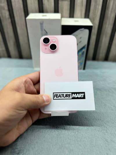 iPhone 15 JV | 256GB | 0 Cycle | Brand New Condition | Pink Colour