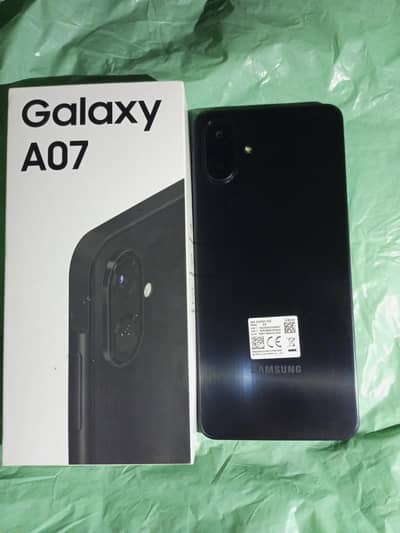 URGENT SALE SAMSUNG GALAXY A-07  6/128 GB JUST 5 DAYS USE
