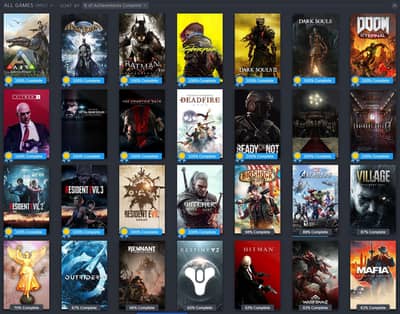 Steam games and keys