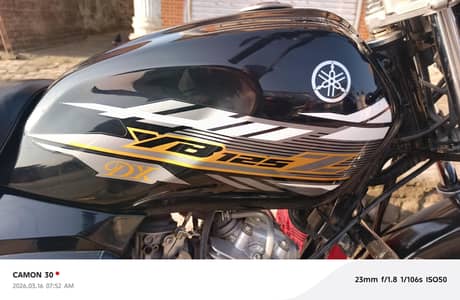 Yamaha Yb125z fuel tank
