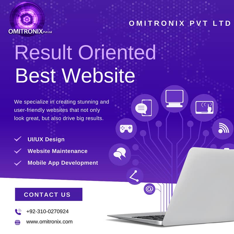 Result Oriented Web Development Services and Managment 0