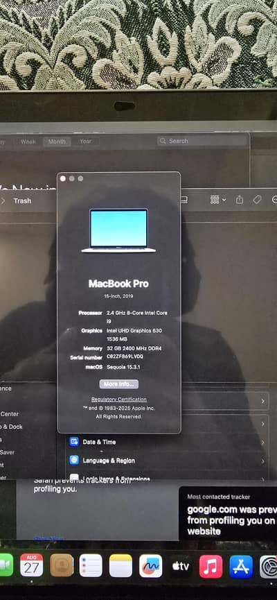 MacBook Pro 2019 i9 32 GB RAM