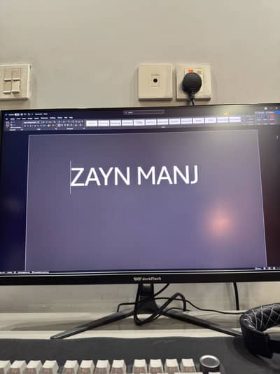 Darkflash H2706 2k 165hz Gaming Monitor With Box