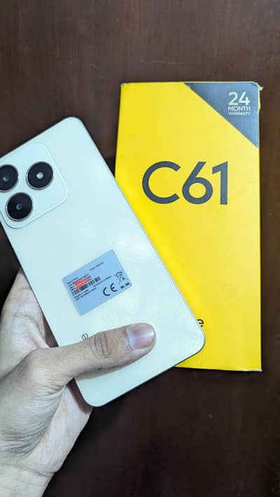 Realme C61 6+12GB/128GB | Official Approved with box new condition