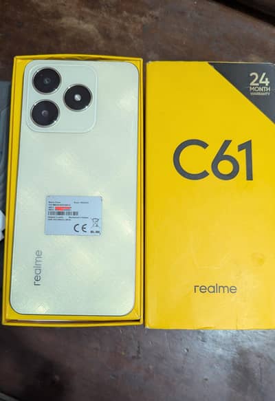 Realme C61 6+12GB/128GB | Official Approved with box new condition