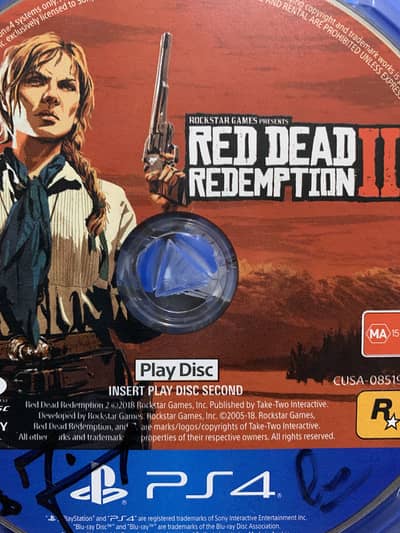 Red Dead Redemption 2 (PS4) Original Disc – Excellent Condition