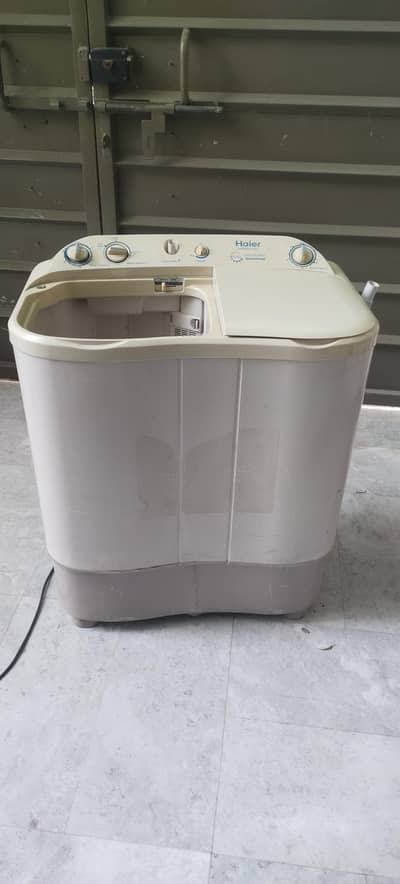 Haier washing machine and spinner