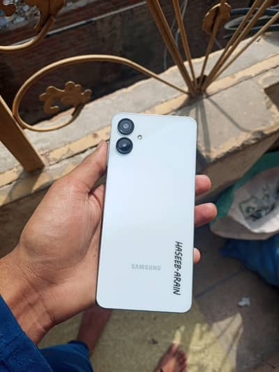 Samsung A06 10/10 just permanent name print on back