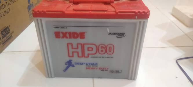 EXIDE HP 60   (12 V 36 Ah) BATTERY FOR SALE