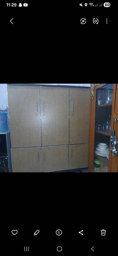 3 Door Wooden Wardrobe – Stylish & Spacious