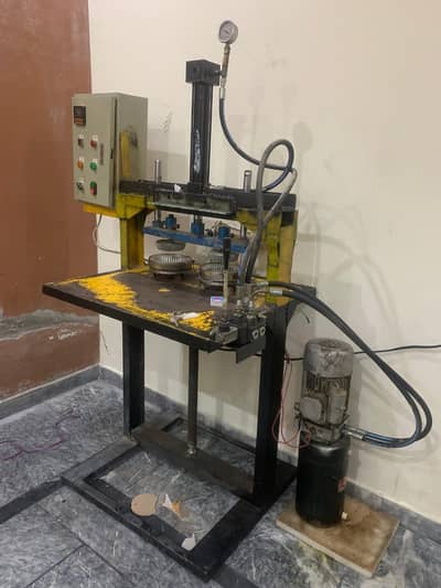 disposable paper plate machine