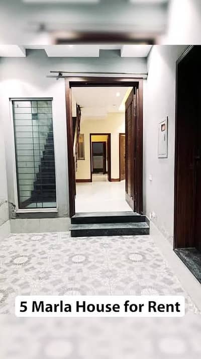 5 Marla Brand New House For Rent