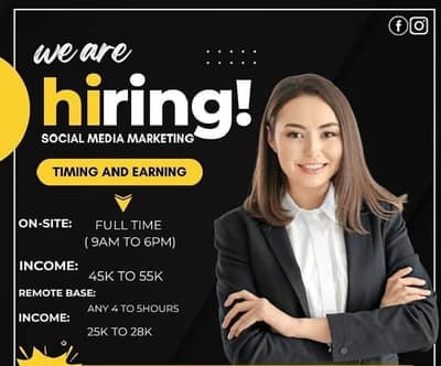 Part Time-Full Time-Office Work and Online Work Available