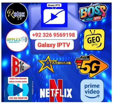All IPTV Available Opplex IPTV, Starshare IPTV, Mega, Geo ,Trex