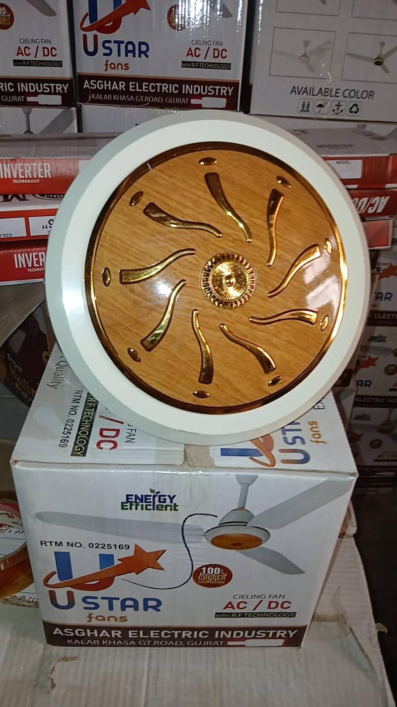 Ac/dc fan IN CHEAP PRICE WITH 1 YEAR GAURIENTY 0