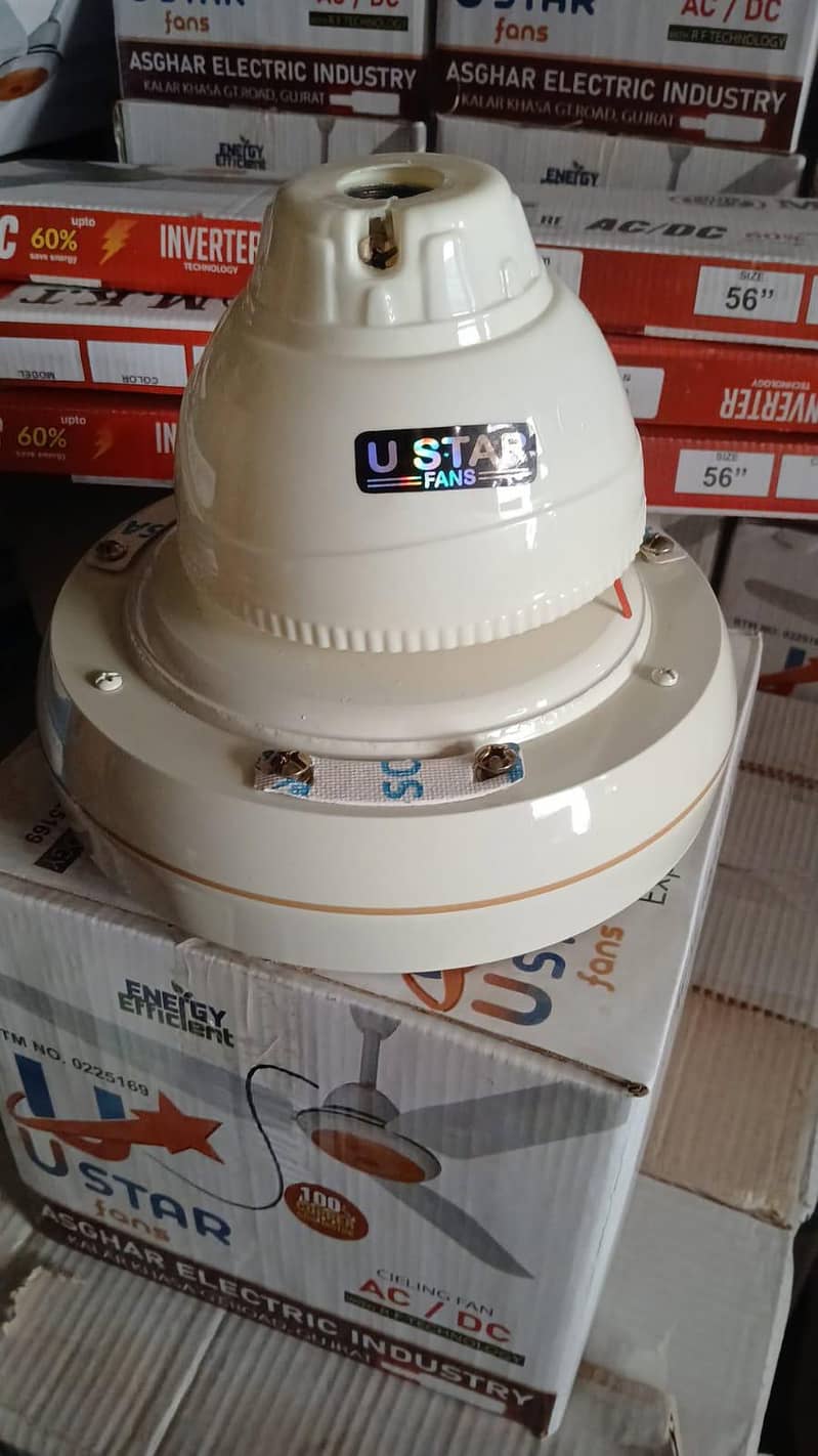 Ac/dc fan IN CHEAP PRICE WITH 1 YEAR GAURIENTY 2