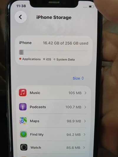 I Phone 11 pro 256 storage Official Pta Approved