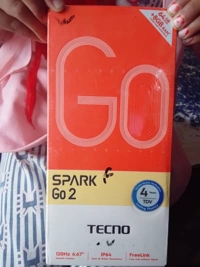 Tecno spark Go2 pinpak