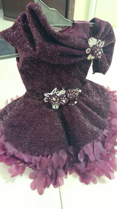 “Eid Special Baby Girl Fancy Frock – Moonlight Fabric – Only Rs. 800