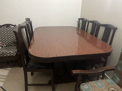 Dinning table 6 seat