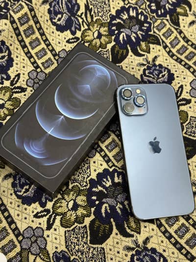 Apple iPhone 12 pro max 128Gb Pta approved water pack