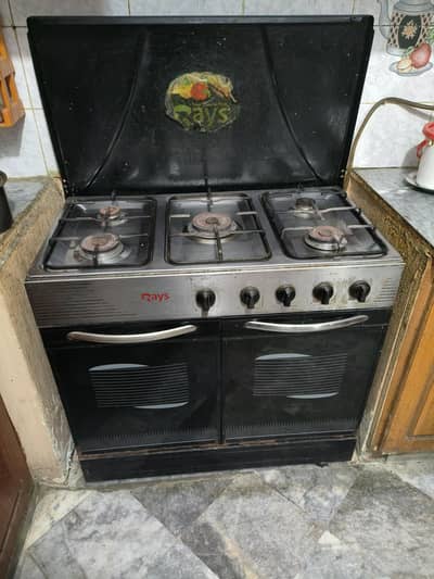Rays Cooking range 5 stoves big size