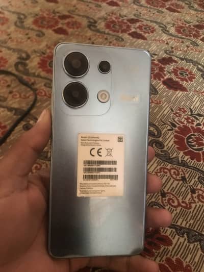 Redmi note 13 front finger