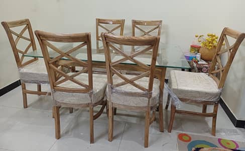 Brand New Luxury Dining Table Set for Sale 