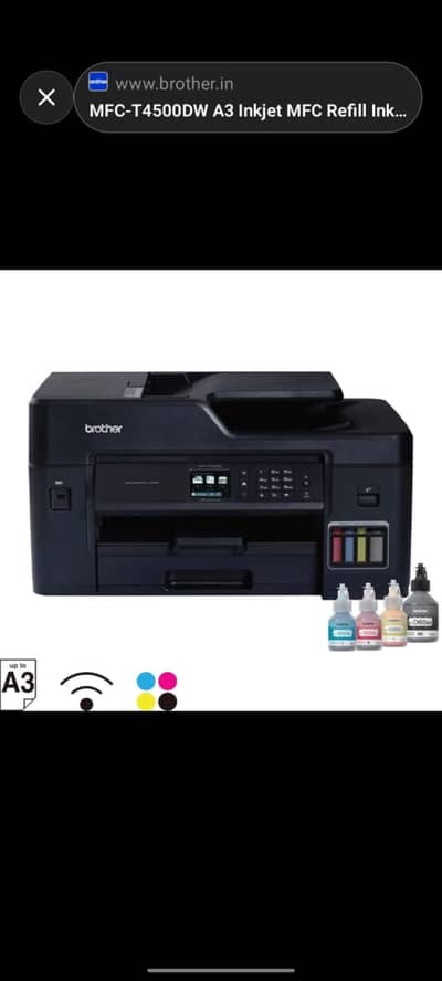 Brother All-in-One Printer MFCT45000DW Inkjet– Brand New