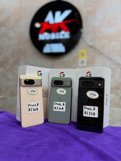 Google Pixel 8 /   8GB RAM / 128GB – Official PTA Approved
