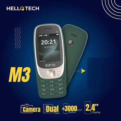 mobile M3 Hello Tech Model  5% Discount