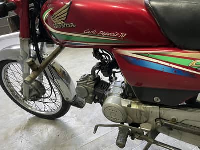 Honda CD 70 (Cash Deposit 70) – Original Condition – Urgent Sale