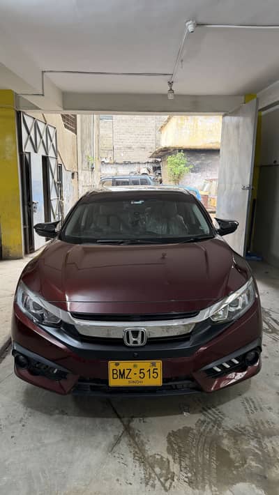 Honda Civic 2018 UG Full Option Total Genuine Just 18500 KMS Driven