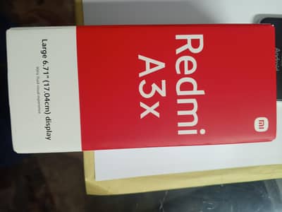 REDMI A3 X EXCELLENT CONDITION 10/10 WITH BOX