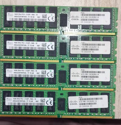64GB 2RX4 PC4-2133P-RA0-10-HMA42GR7MFR4N-TF TD AB 1607